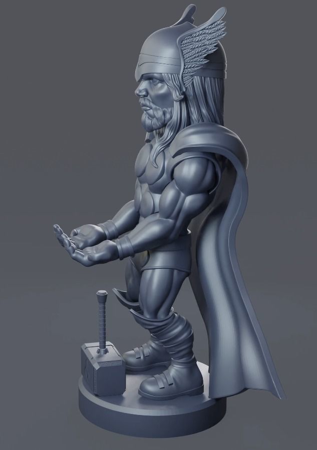 Thor joystick holder  3D print model_2