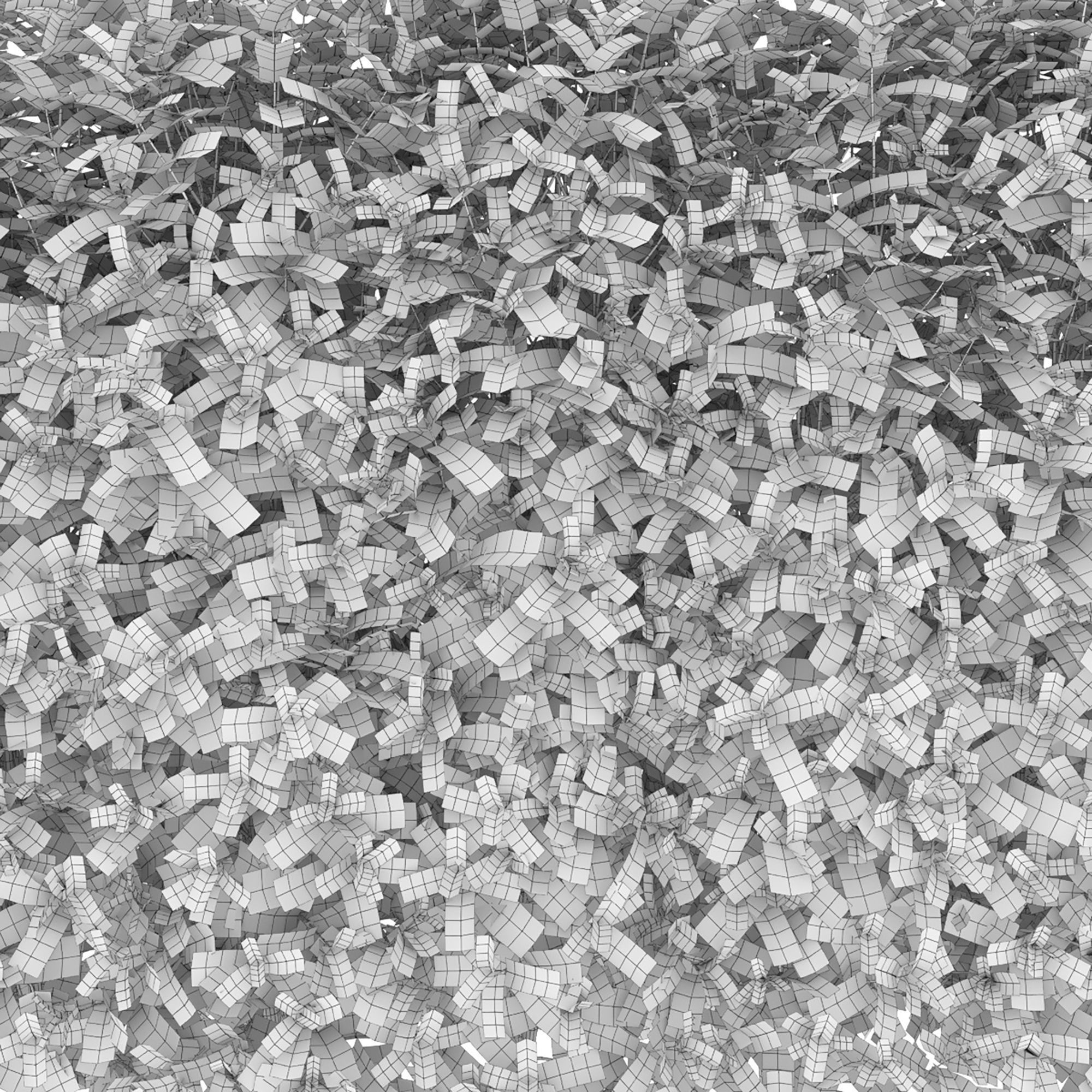 Laurocerasus hedge 01 3D model_5