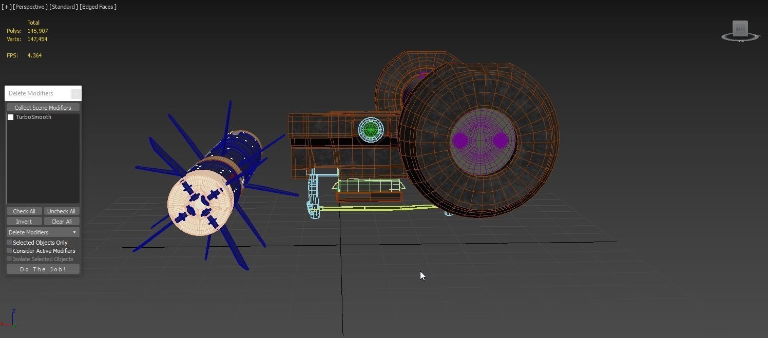 Javelin FGM-148 Anti-Tank Missile with Launcher 3D model_5