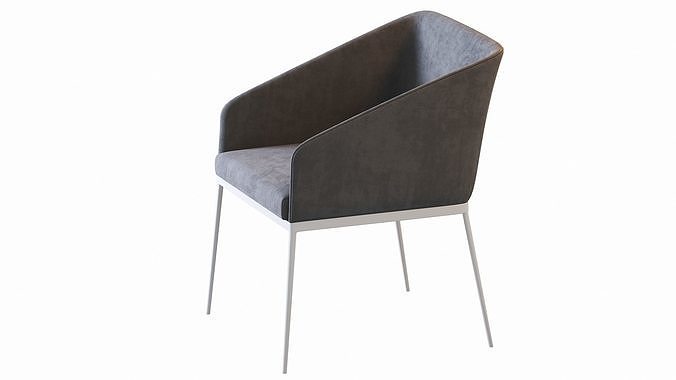 SENSO DINING CHAIR 3D model 3