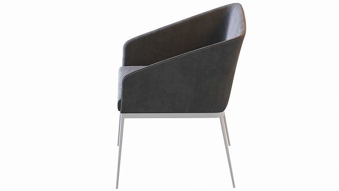 SENSO DINING CHAIR 3D model 4