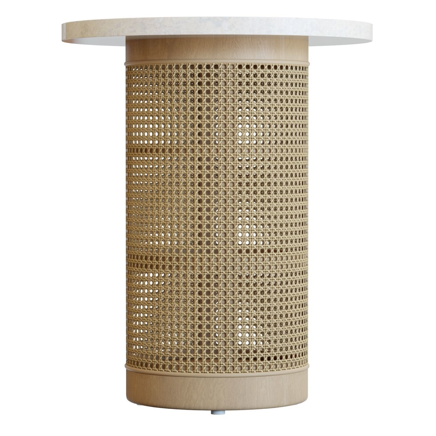 Crate and Barrel Vernet End Table 3D model_2