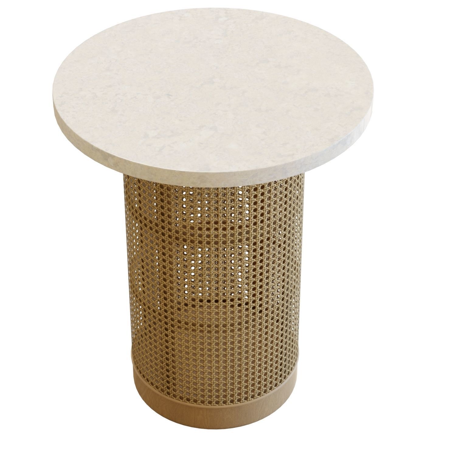 Crate and Barrel Vernet End Table 3D model_1