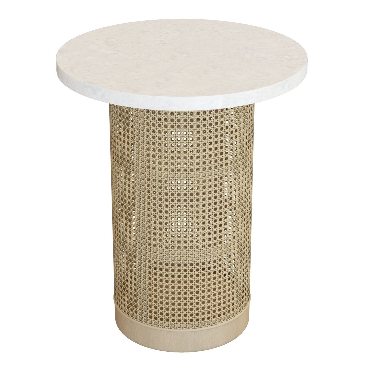 Crate and Barrel Vernet End Table 3D model_3
