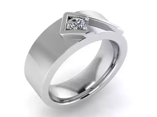 simple diamond ring 0079