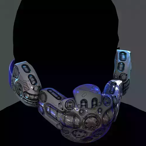 Gas mask helmet 3d model scifi Low-poly Low-poly 3D model Gas mask helmet 3d model scifi Low-poly Low-poly 3D model