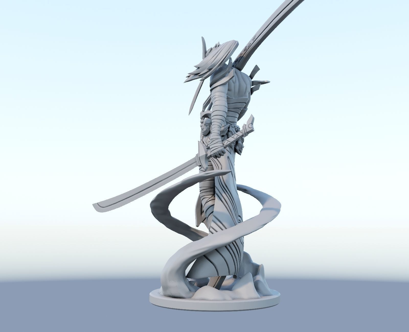 yone 3D Print Model from League of Legends 3D print model_5
