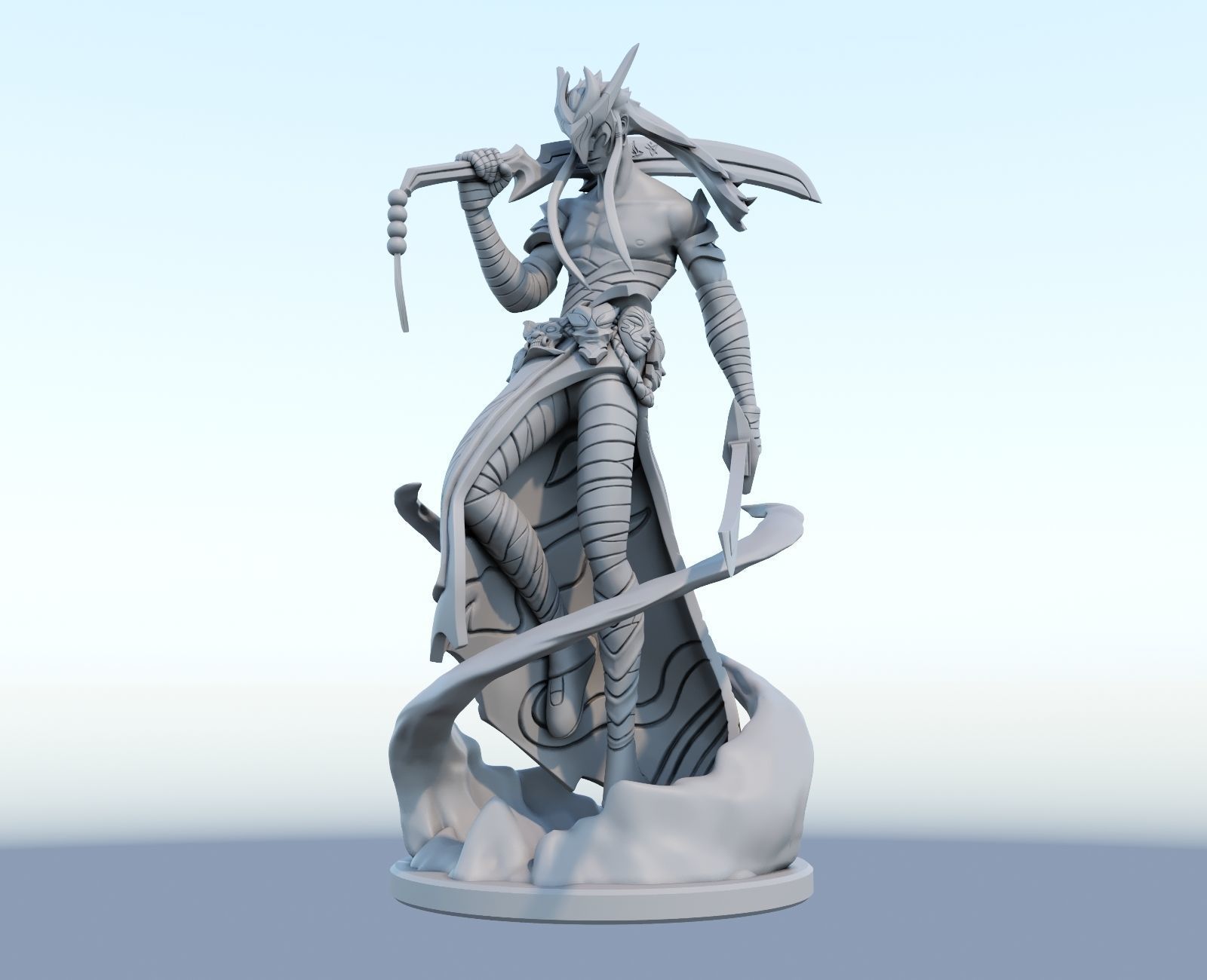 yone 3D Print Model from League of Legends 3D print model_1