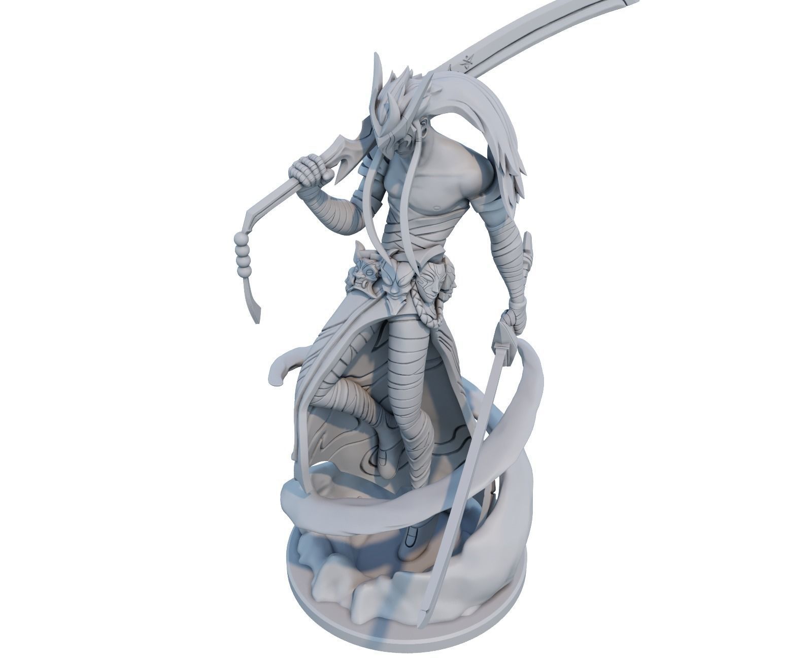 yone 3D Print Model from League of Legends 3D print model_2