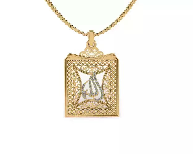 ALLAH Name Pendent