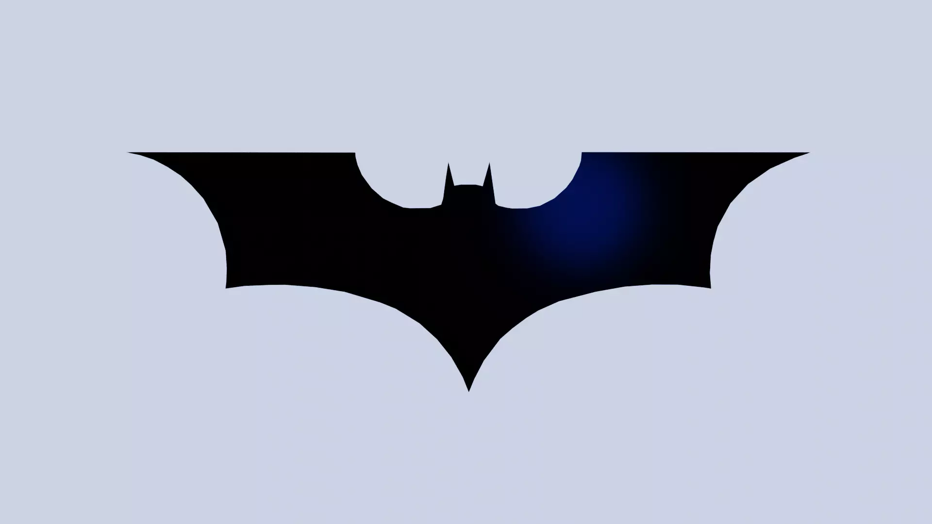 Batrang batman logo Free 3D model