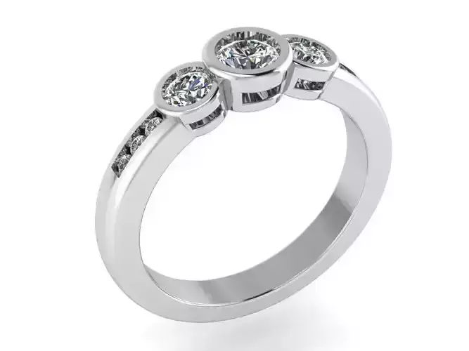 3 stone ring 0090