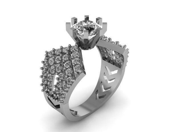 Rings 3D print model_1