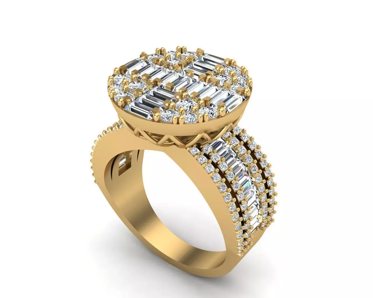 Jewelry ring 378 3D print model