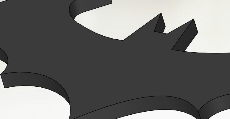 Batman Sign-Logo 3D model_6