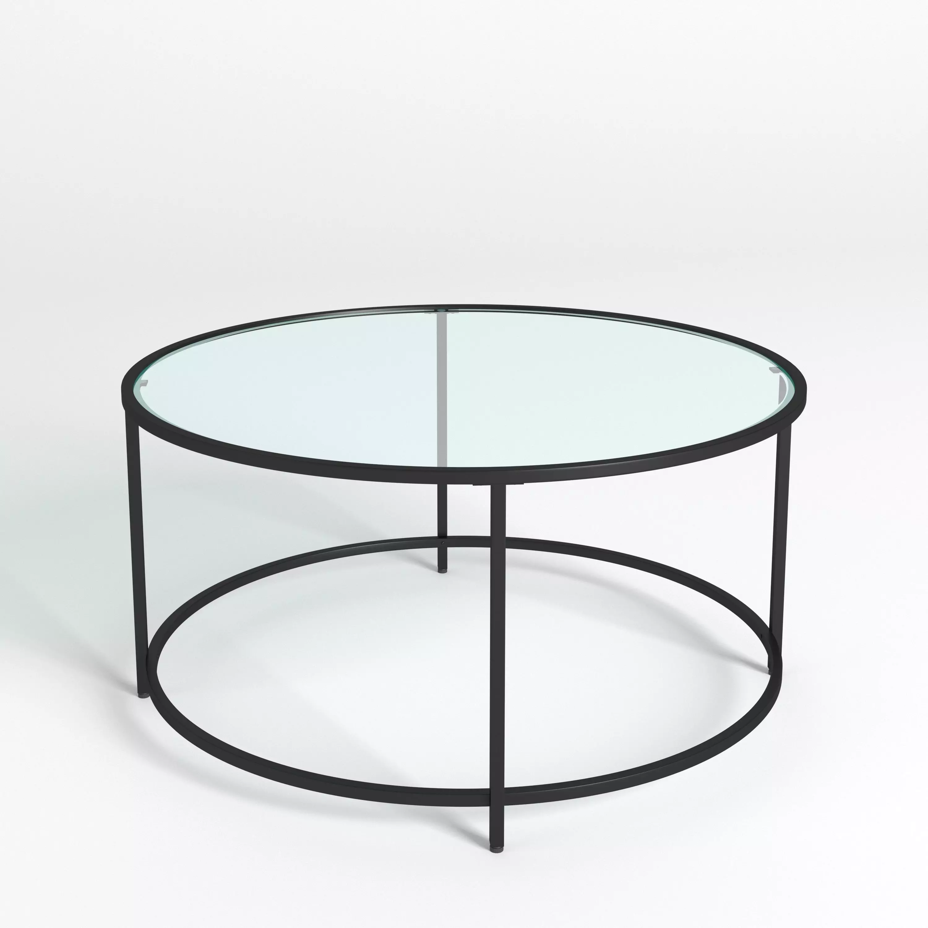 Doynton 4 Legs Coffee Table 3D model_0