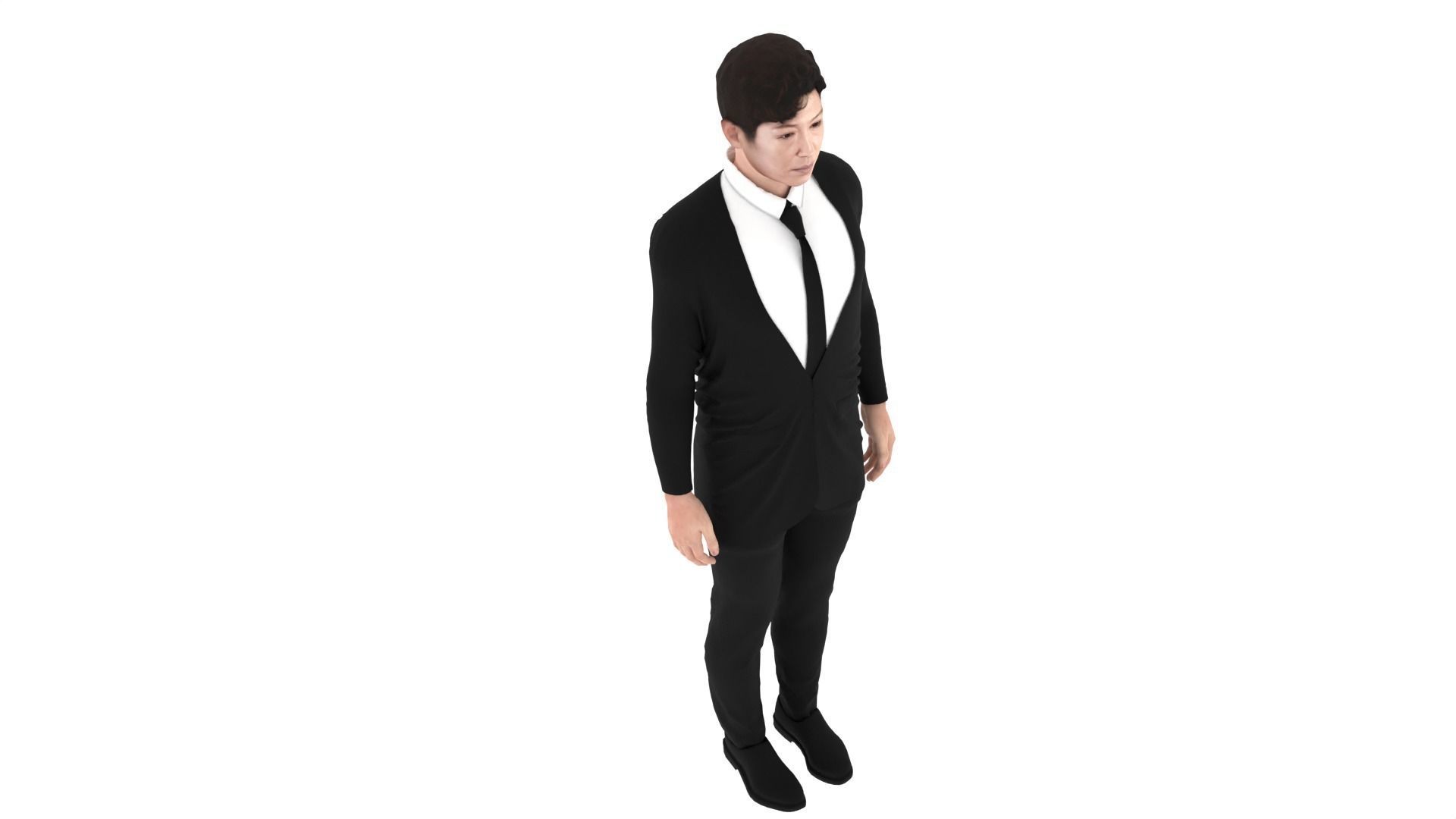 Heo Sung-tae Low-poly 3D model_6