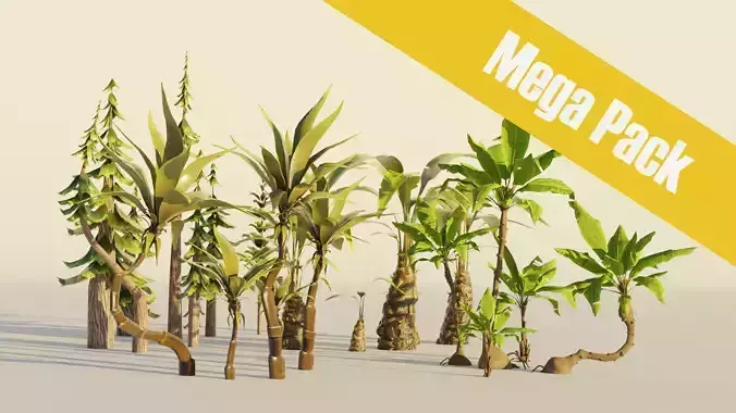 Stylized Trees Collection 