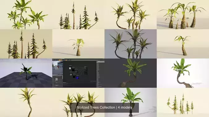 Stylized Trees Collection