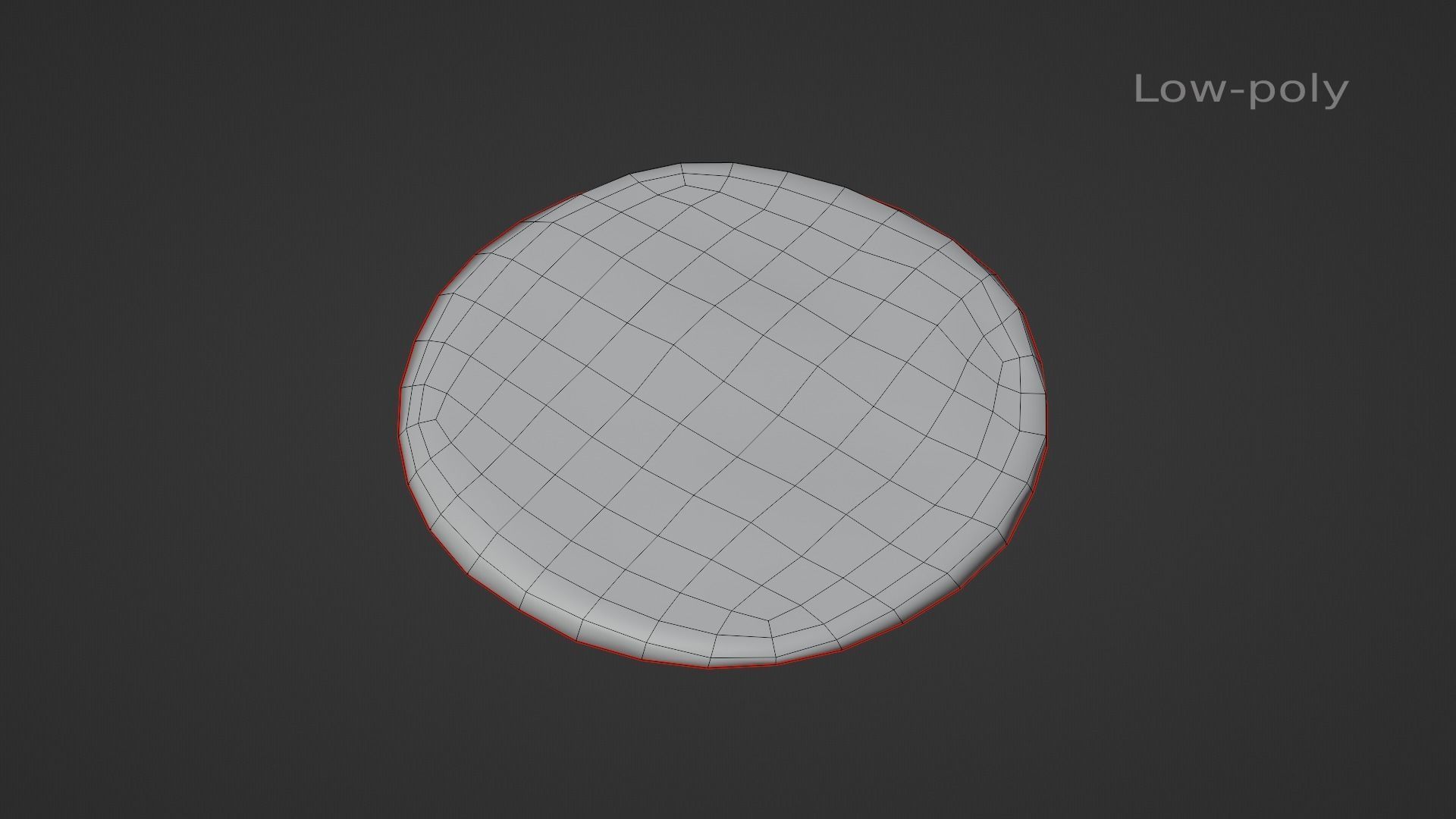 Ancient coin ALEXANDER Low-poly 3D model_17