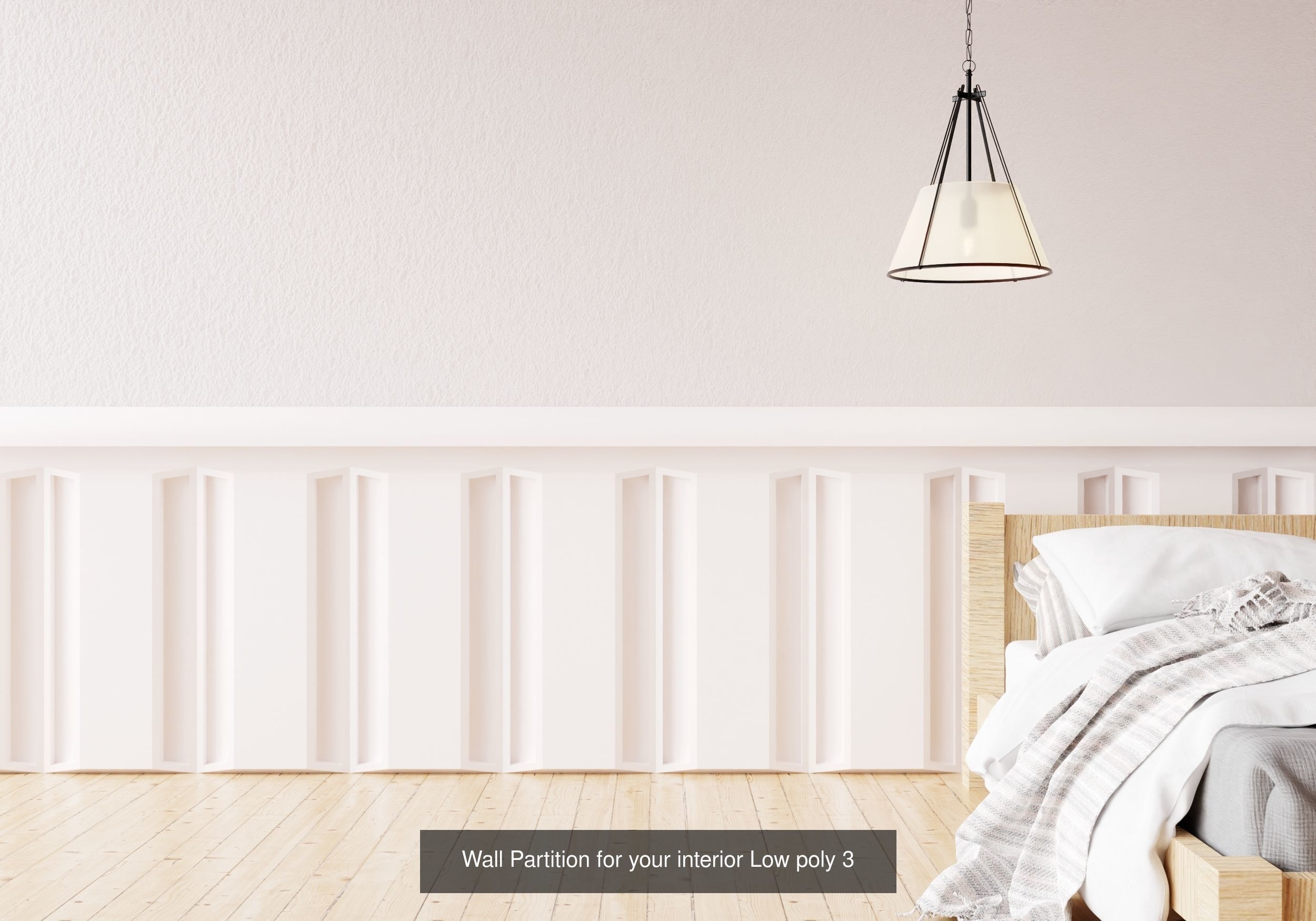 Wall counter V01-V17 for your interior 3D Model Collection_4