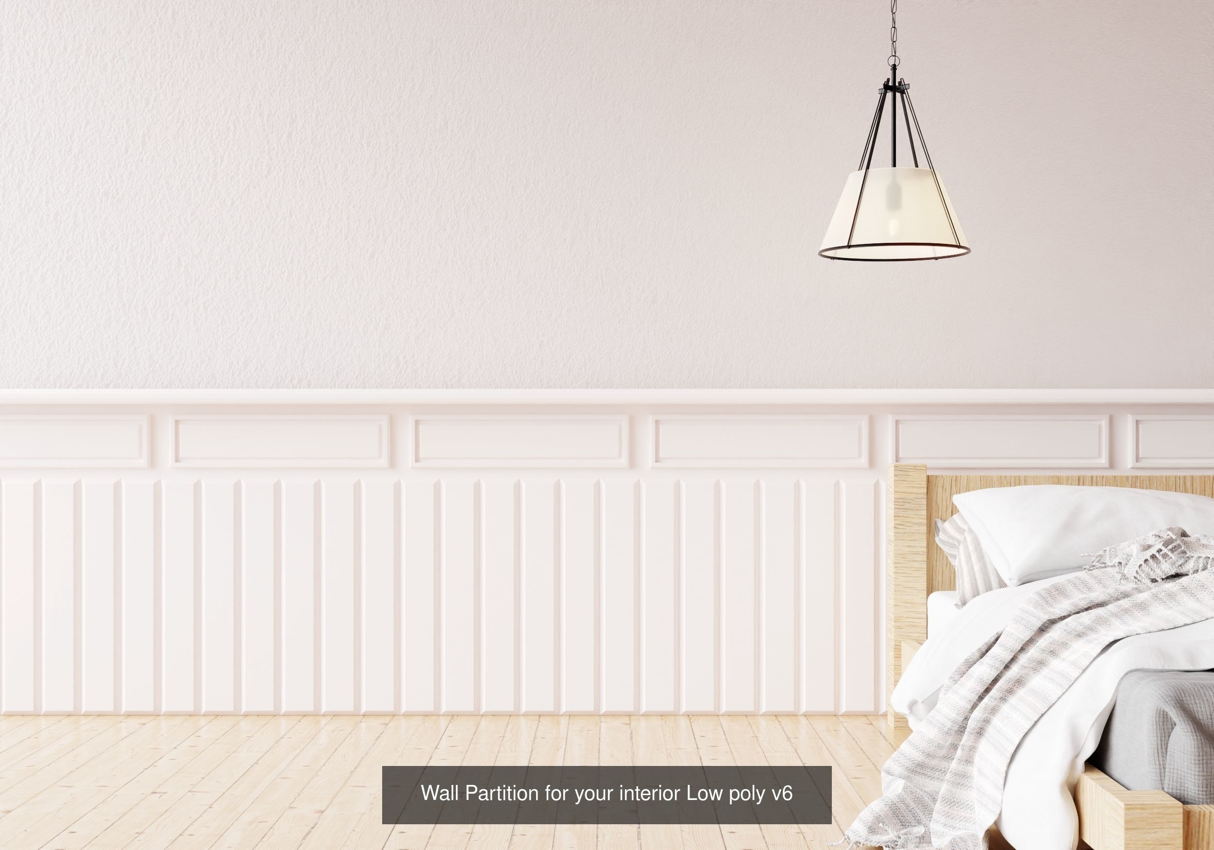 Wall counter V01-V17 for your interior 3D Model Collection_7