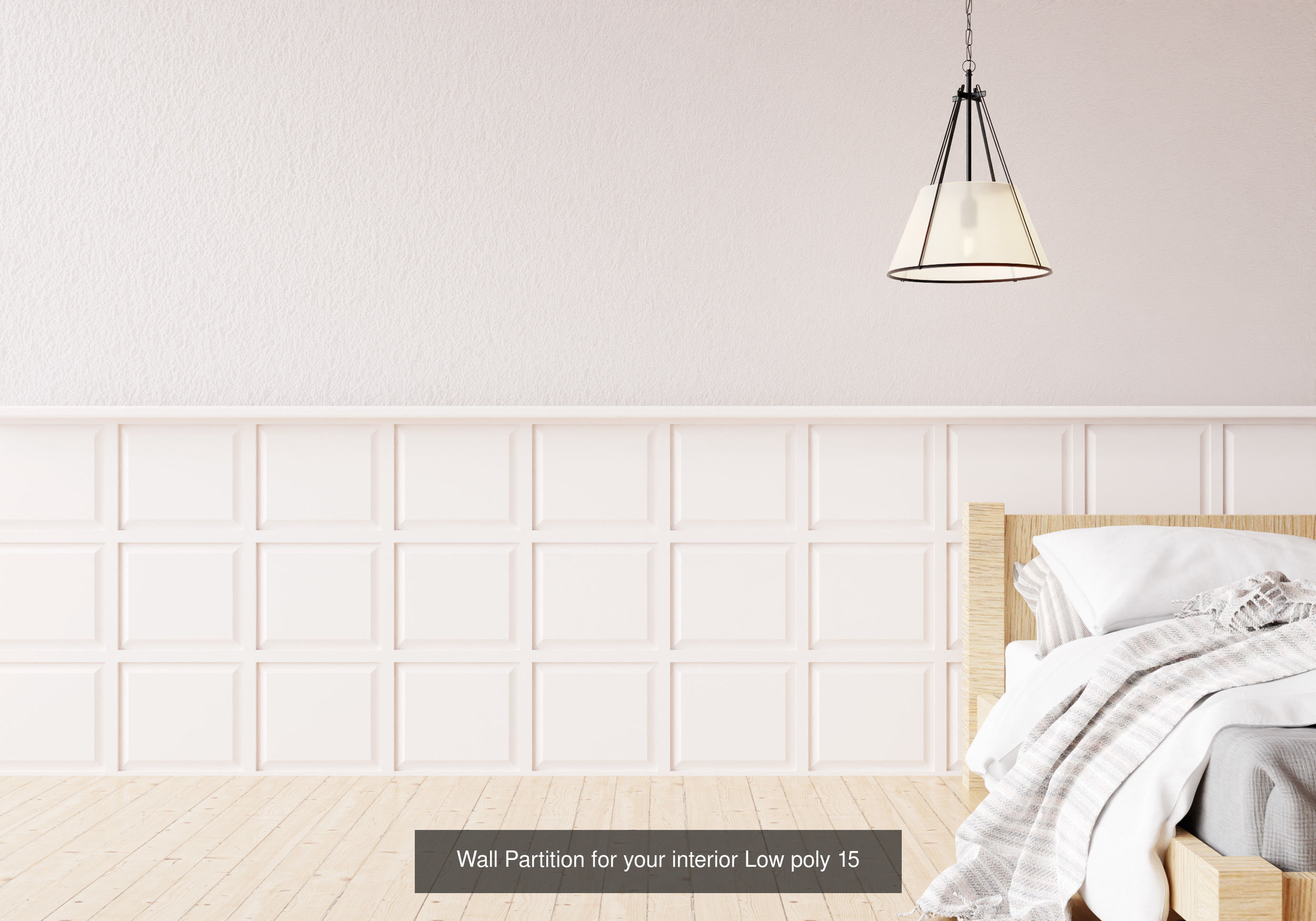 Wall counter V01-V17 for your interior 3D Model Collection_16