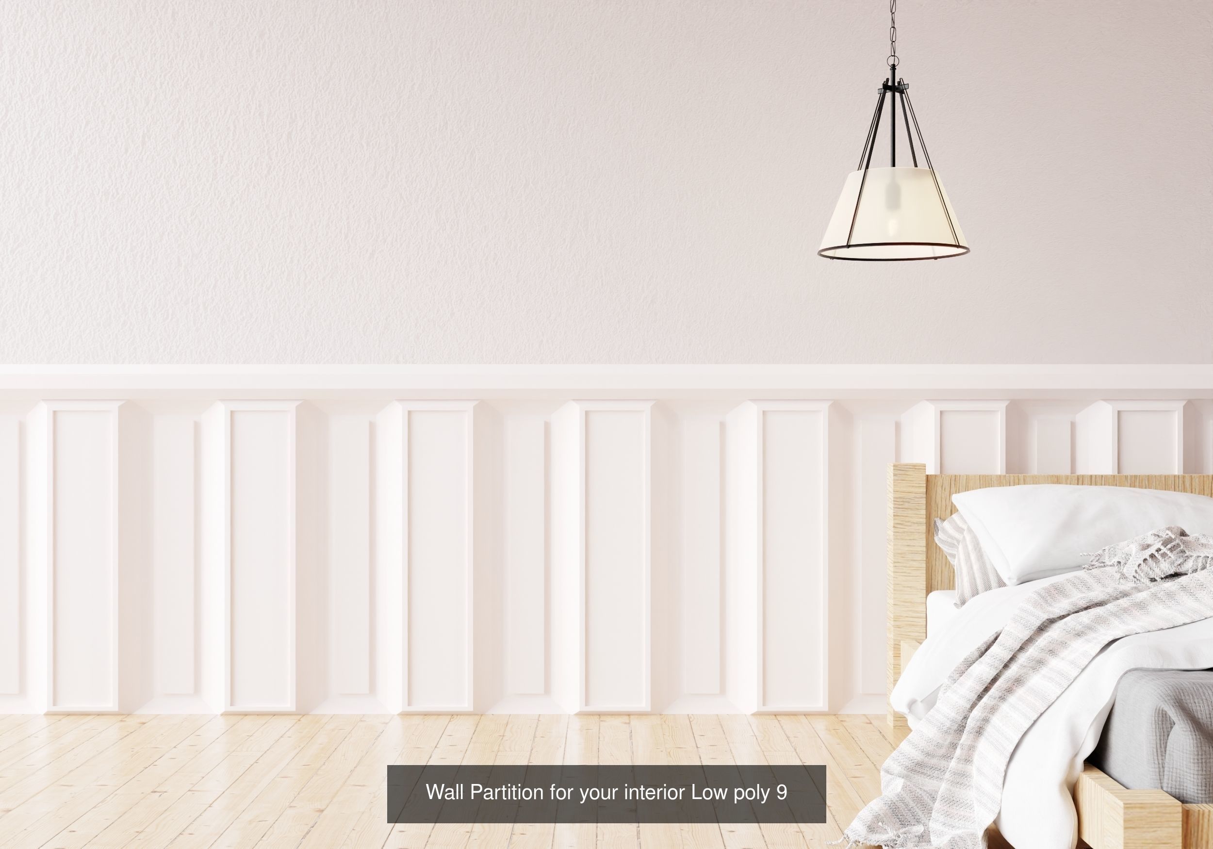 Wall counter V01-V17 for your interior 3D Model Collection_10