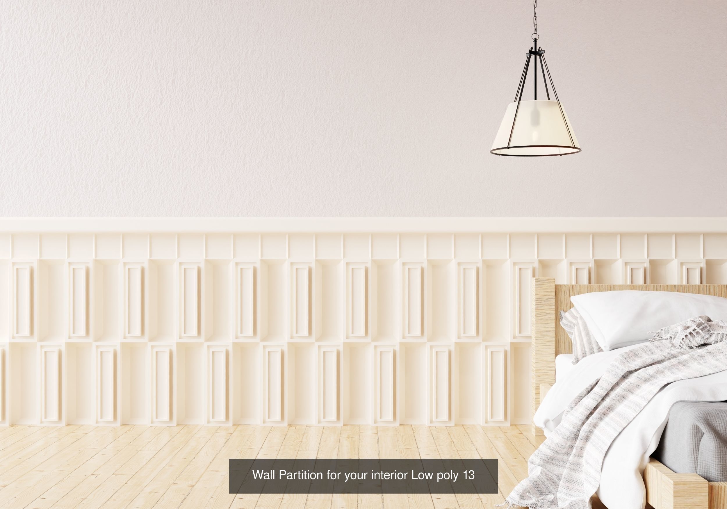 Wall counter V01-V17 for your interior 3D Model Collection_14