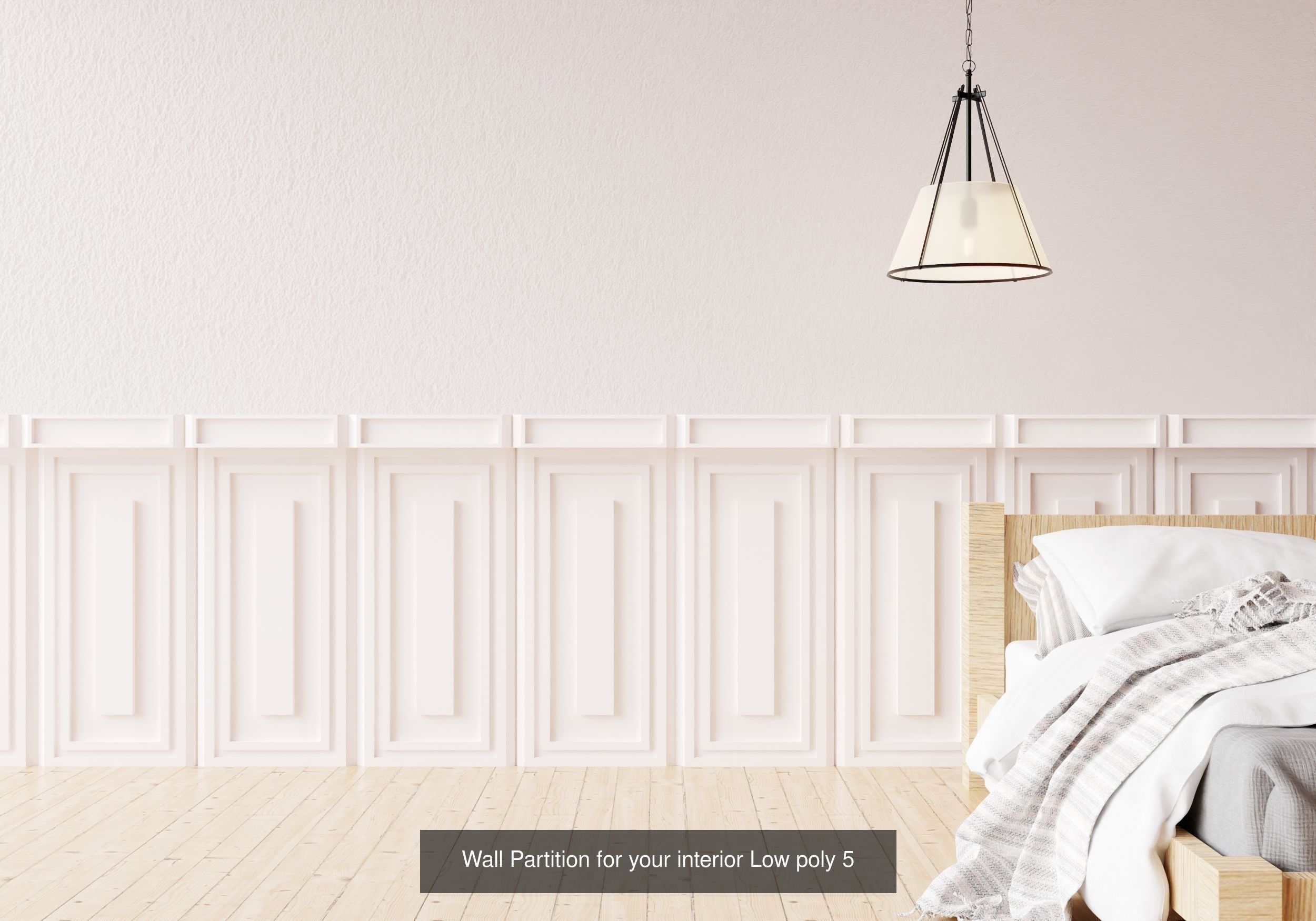 Wall counter V01-V17 for your interior 3D Model Collection_6