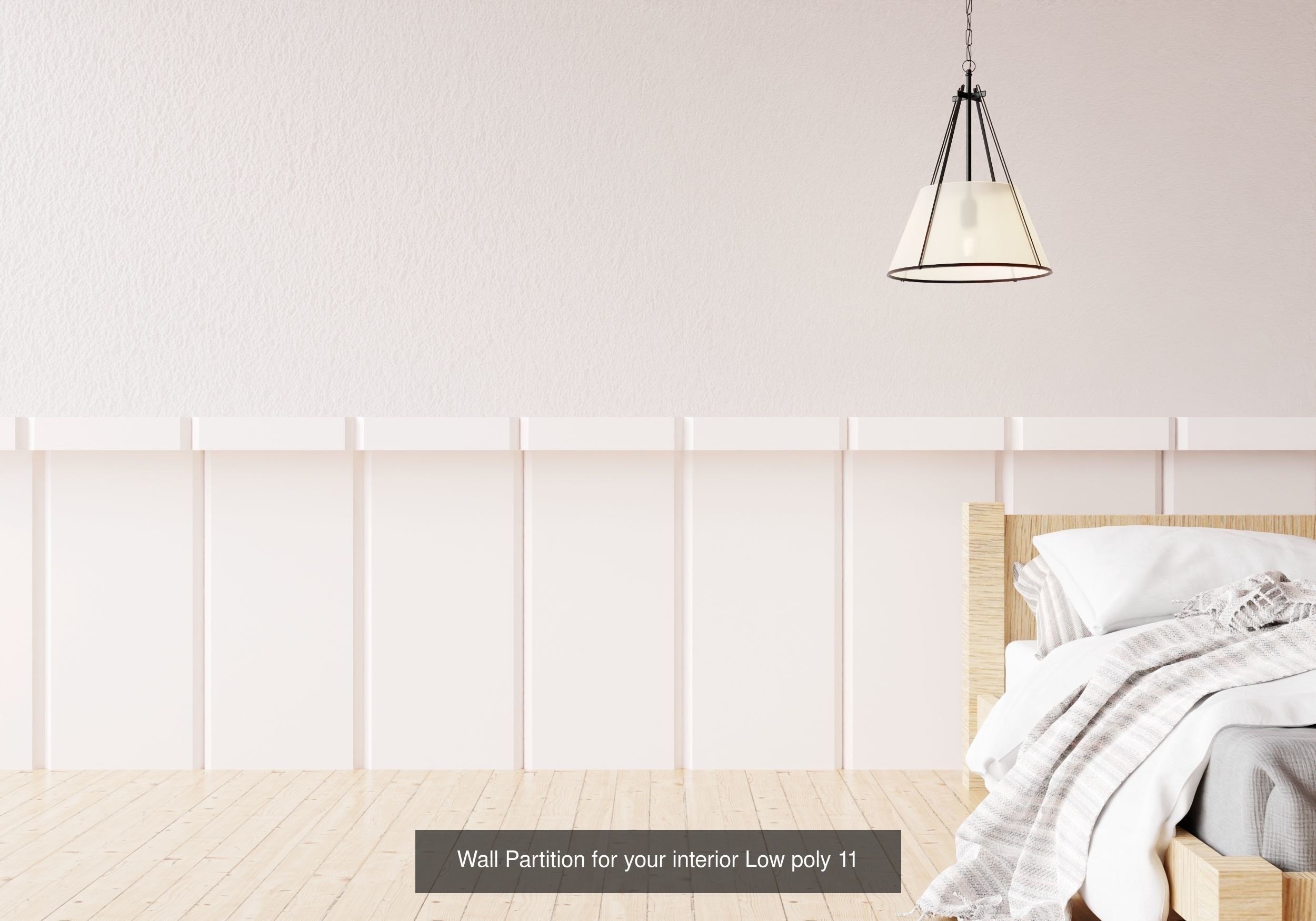 Wall counter V01-V17 for your interior 3D Model Collection_12