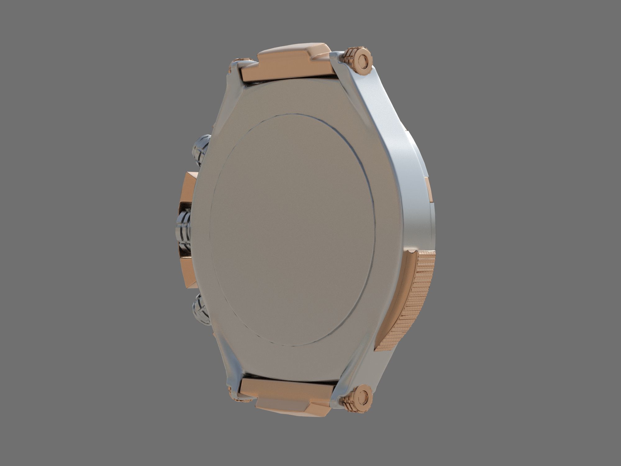 Watch mechanism 9 Low-poly Low-poly 3D model_6