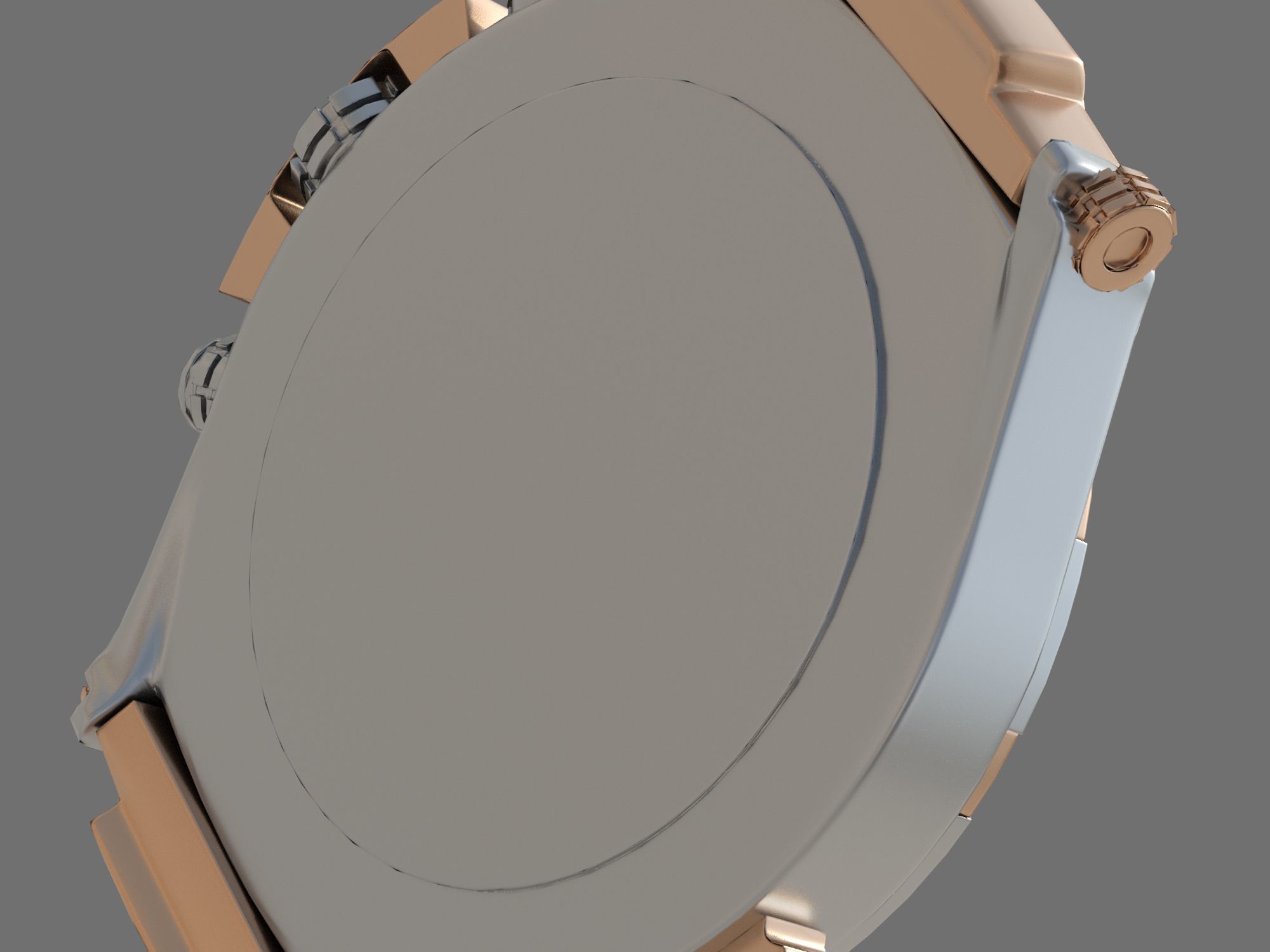 Watch mechanism 9 Low-poly Low-poly 3D model_10