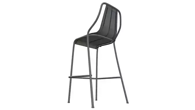 Chair metal bar stool