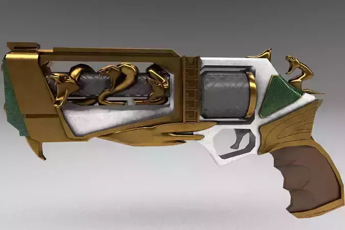 Revolver gun in game overwatch