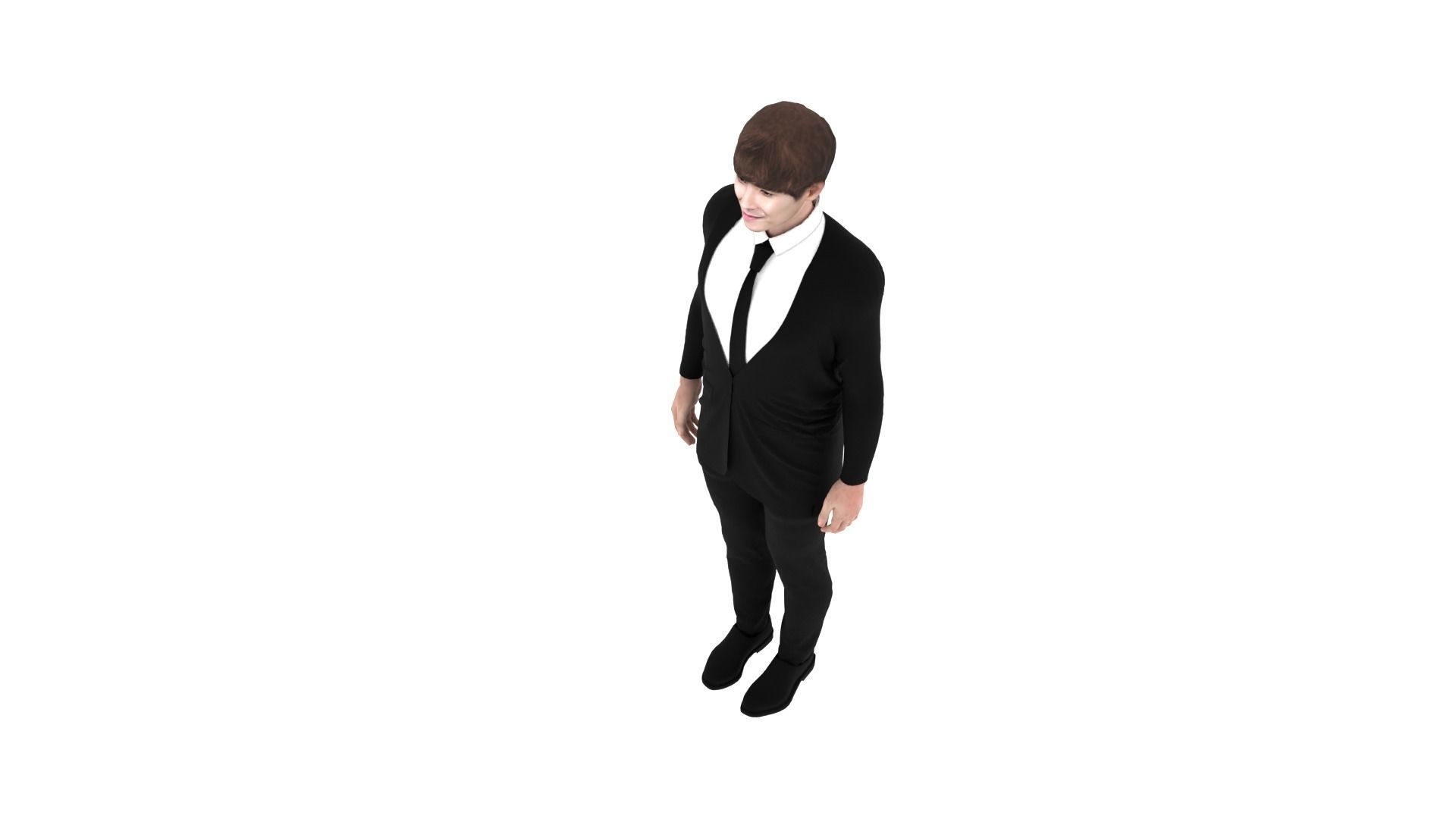 Lee Joon Low-poly 3D model_7