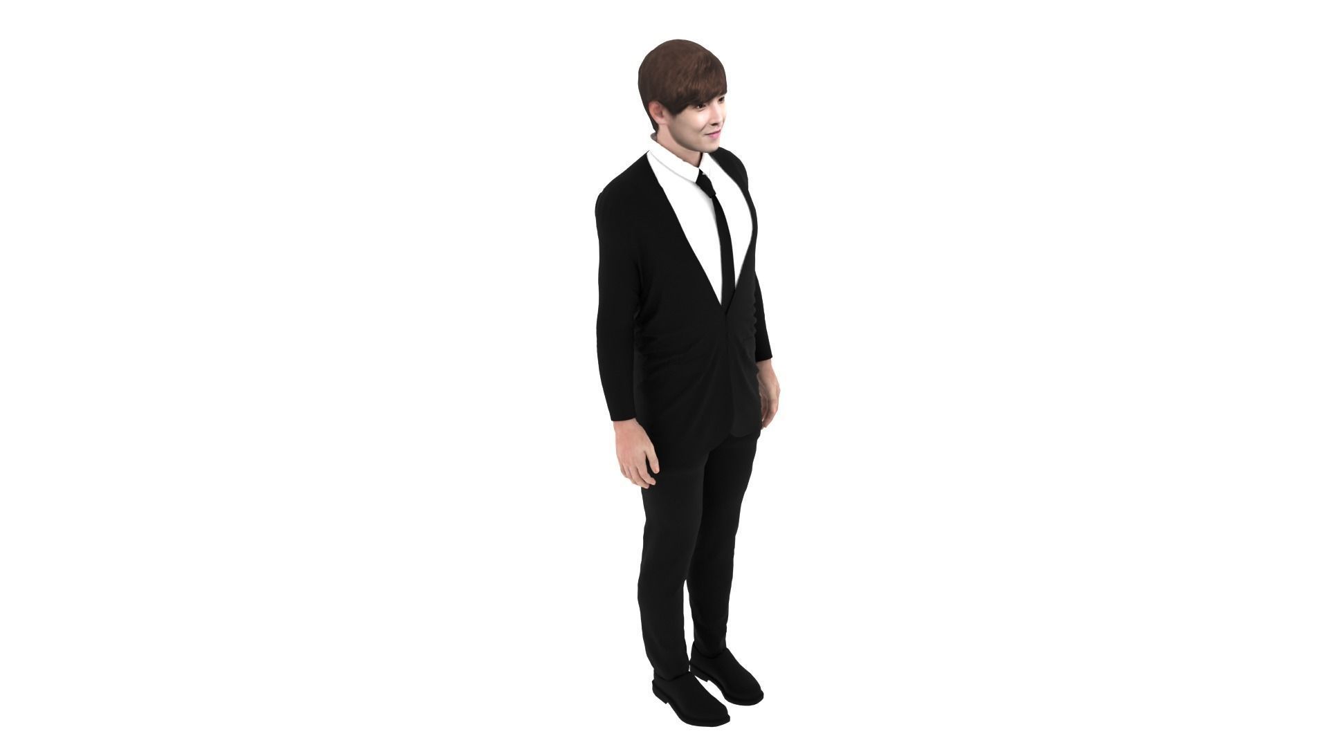 Lee Joon Low-poly 3D model_3