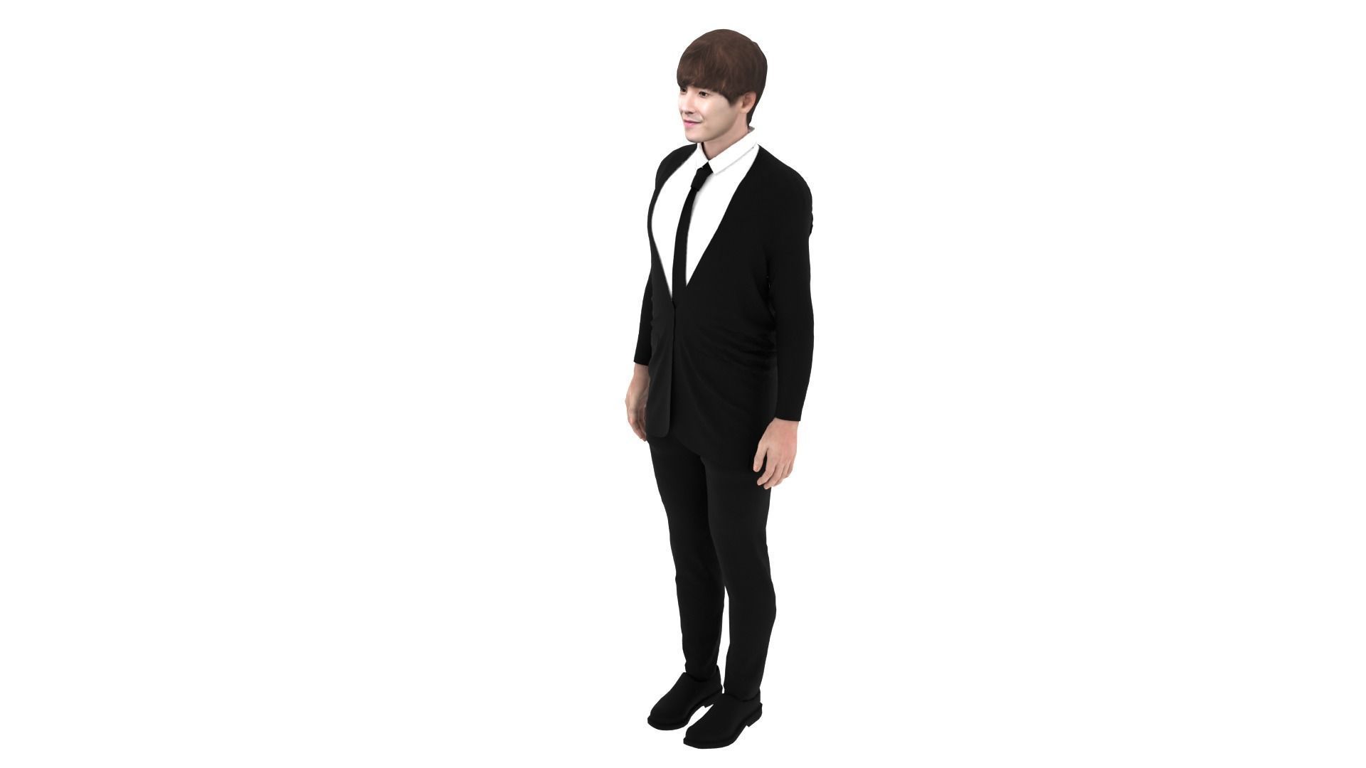 Lee Joon Low-poly 3D model_2