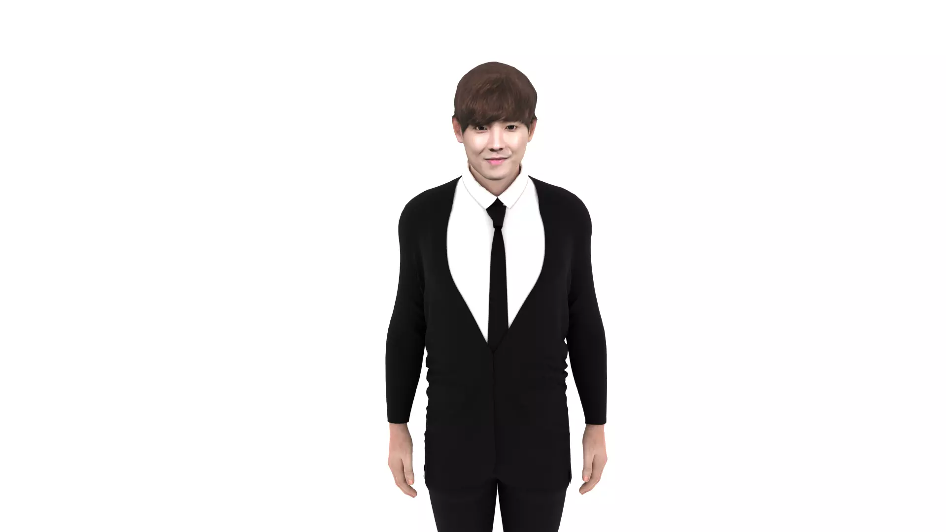Lee Joon Low-poly 3D model_0