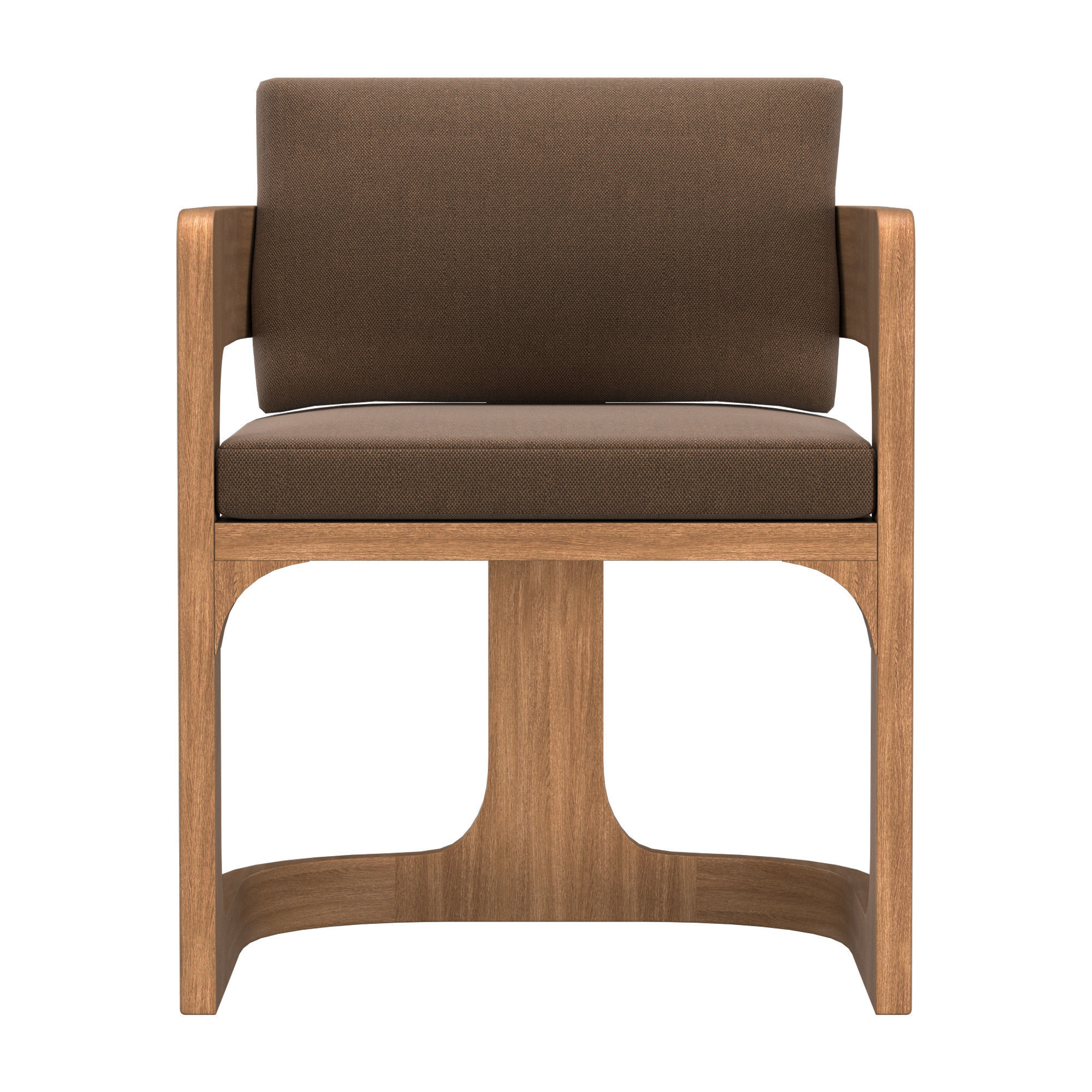 CASSALE ARMCHAIR WITH CUSHION INSERTS 3D model_2