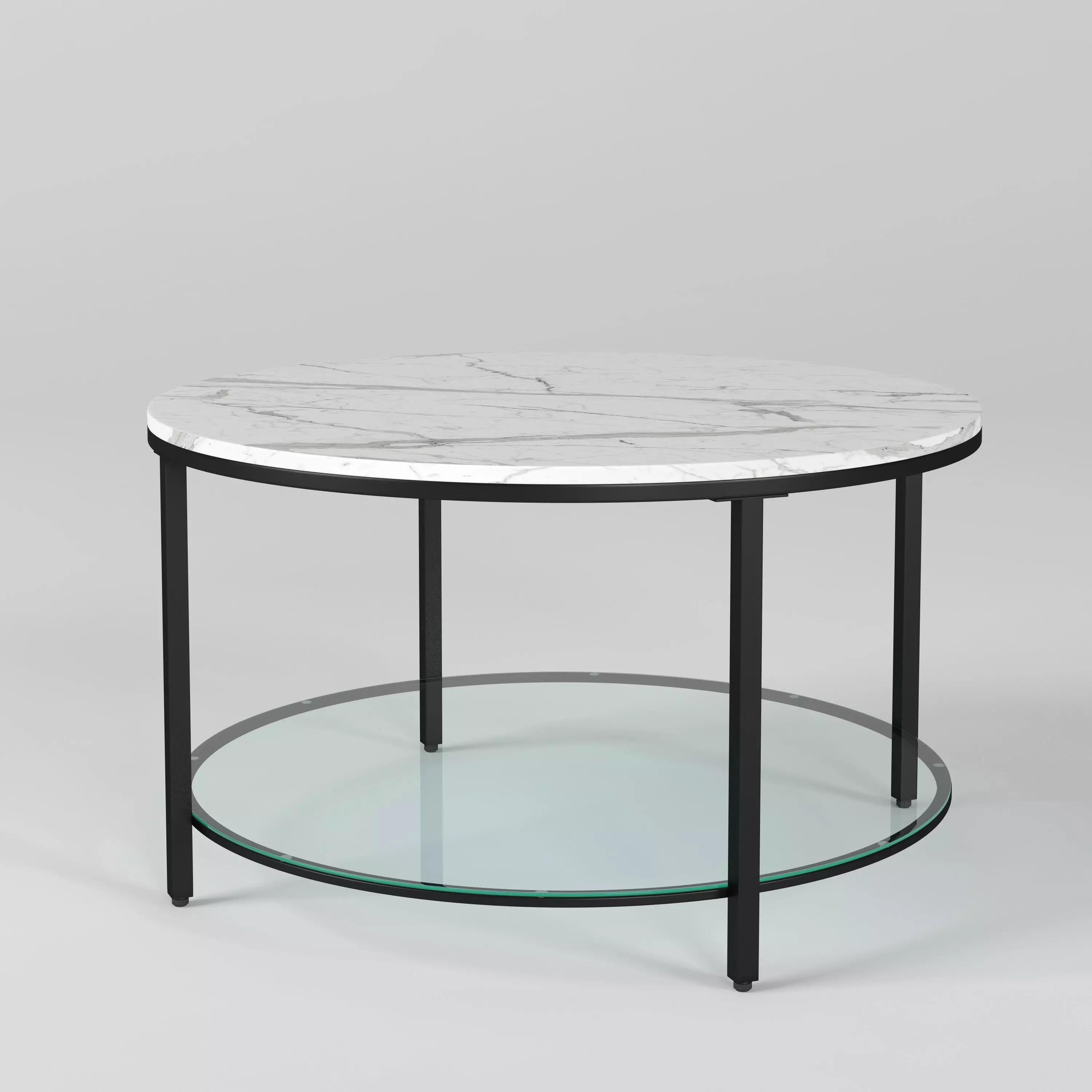 Draughn Coffee Table with Storage 3D model_0