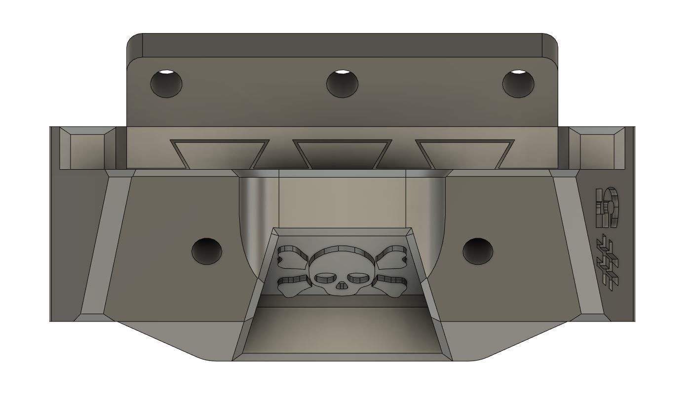 Traxxas Stampede Strong Bulkhead 3D print model_3