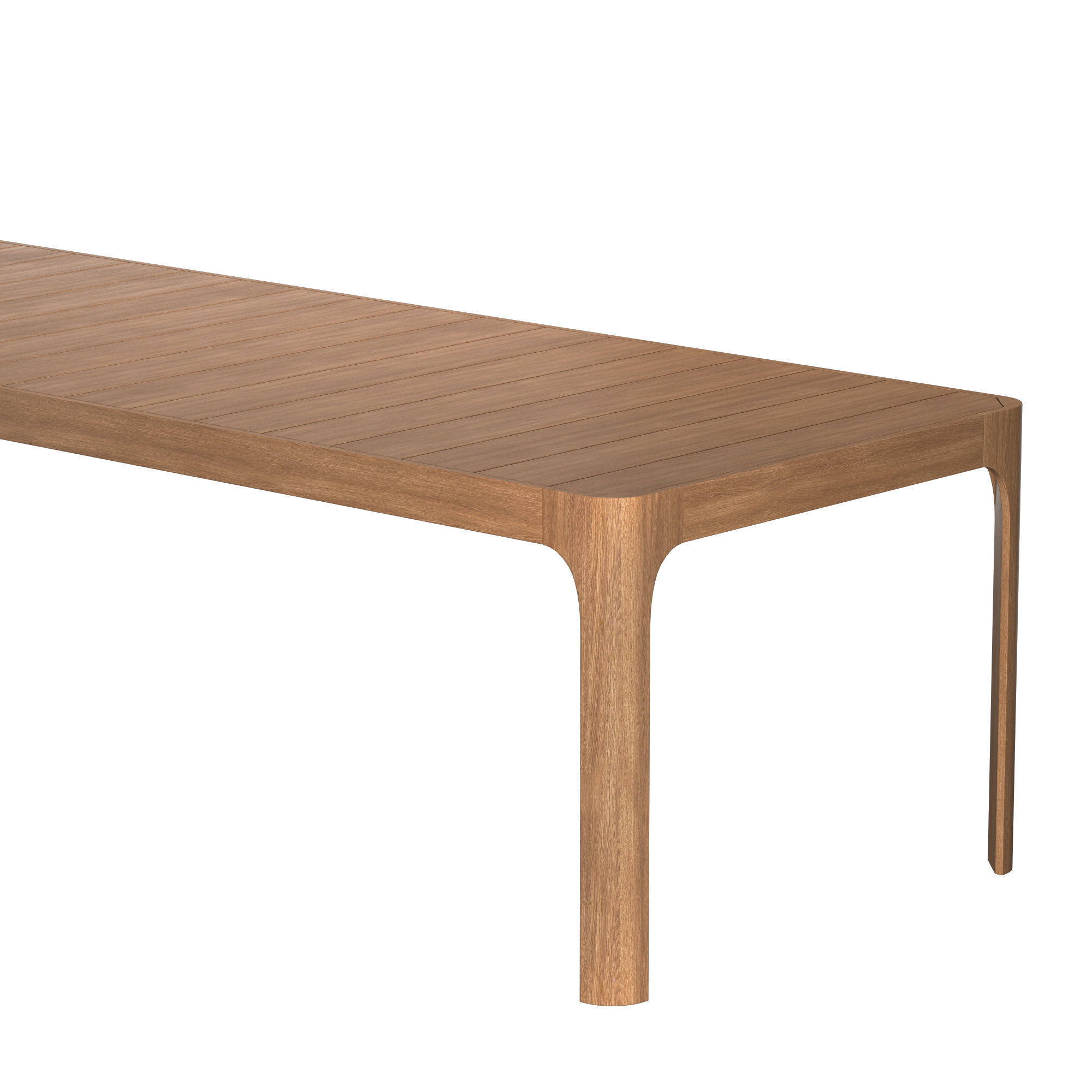CASSALE RECTANGULAR DINING TABLE 3D model_8