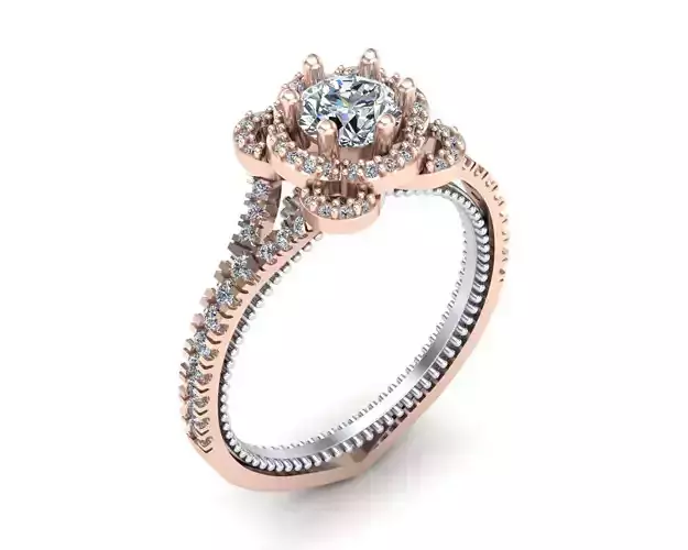 Diamond Engagement Ring 5-MW