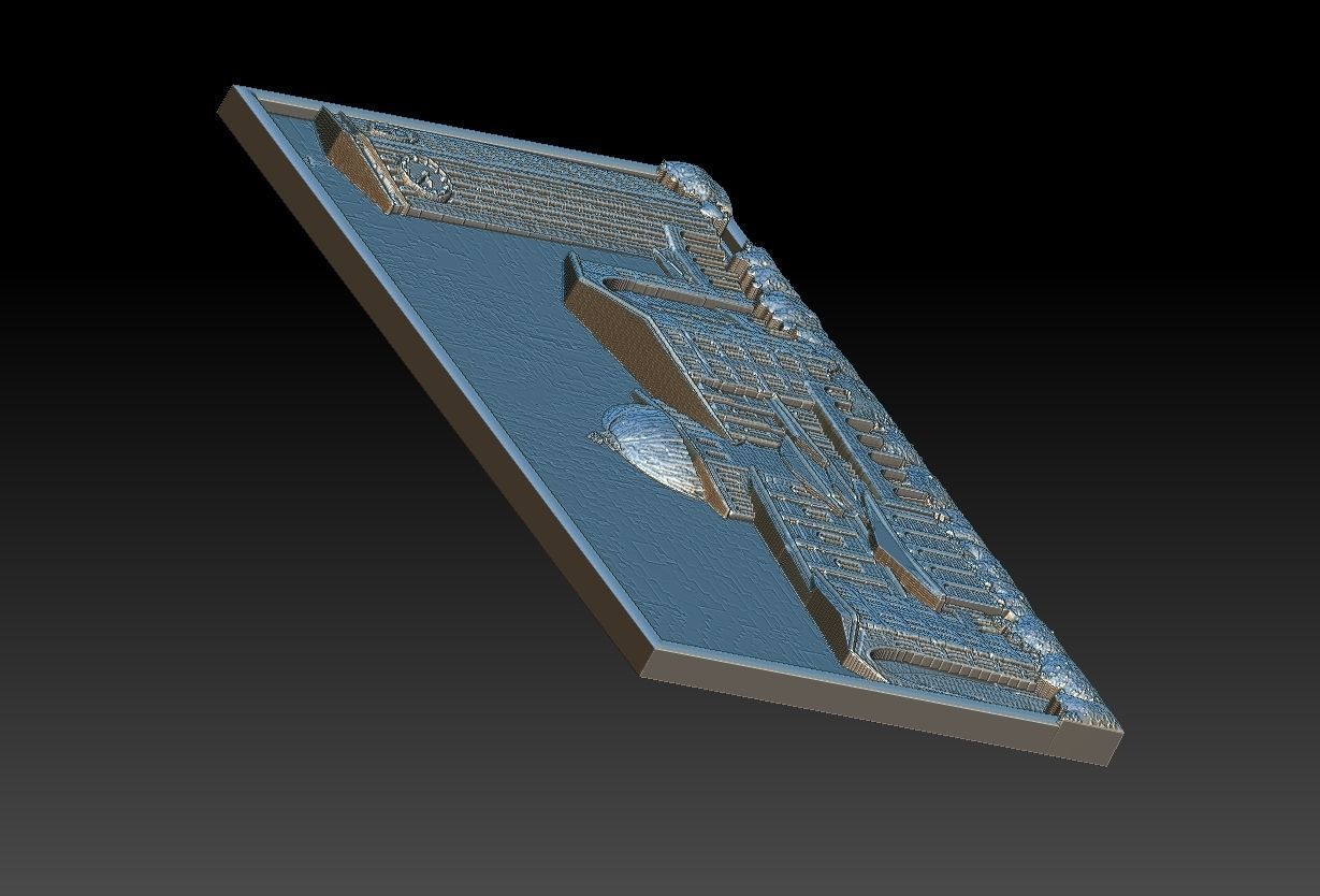 Basilica Church of Aparecida 3D print model_3