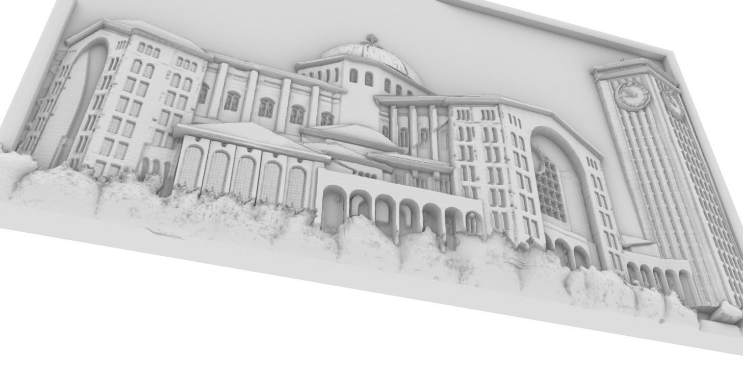 Basilica Church of Aparecida 3D print model_25