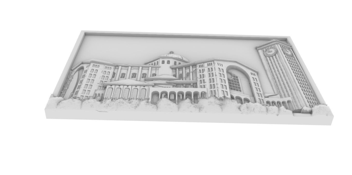 Basilica Church of Aparecida 3D print model_23