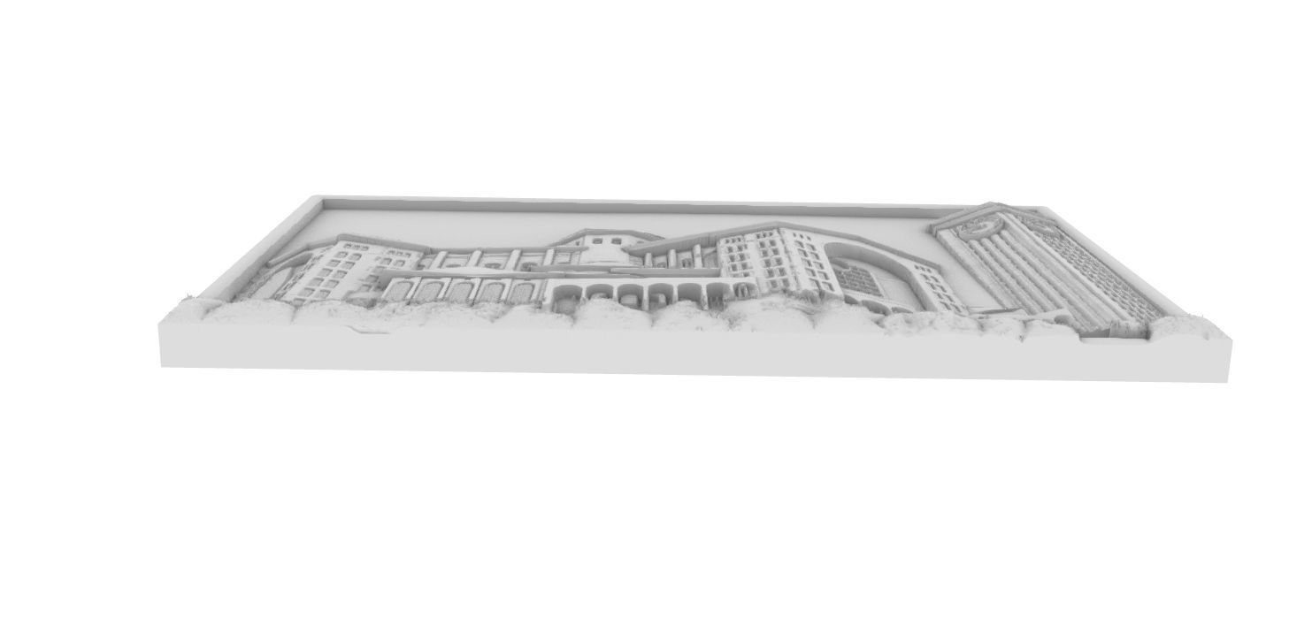 Basilica Church of Aparecida 3D print model_19