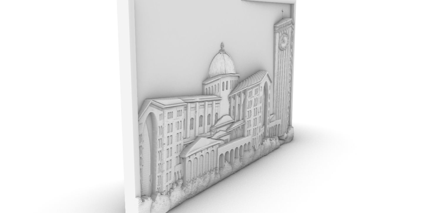 Basilica Church of Aparecida 3D print model_21