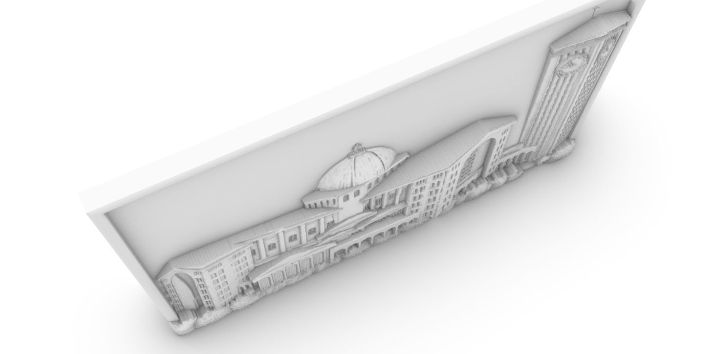 Basilica Church of Aparecida 3D print model_22